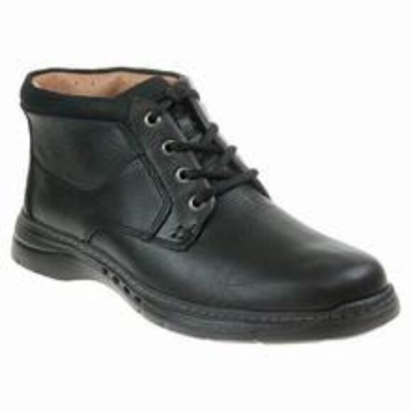 Clarks Other - Men's Clarks Un Brawley Up Leather Ankle Boot - Black - 8 - NIB